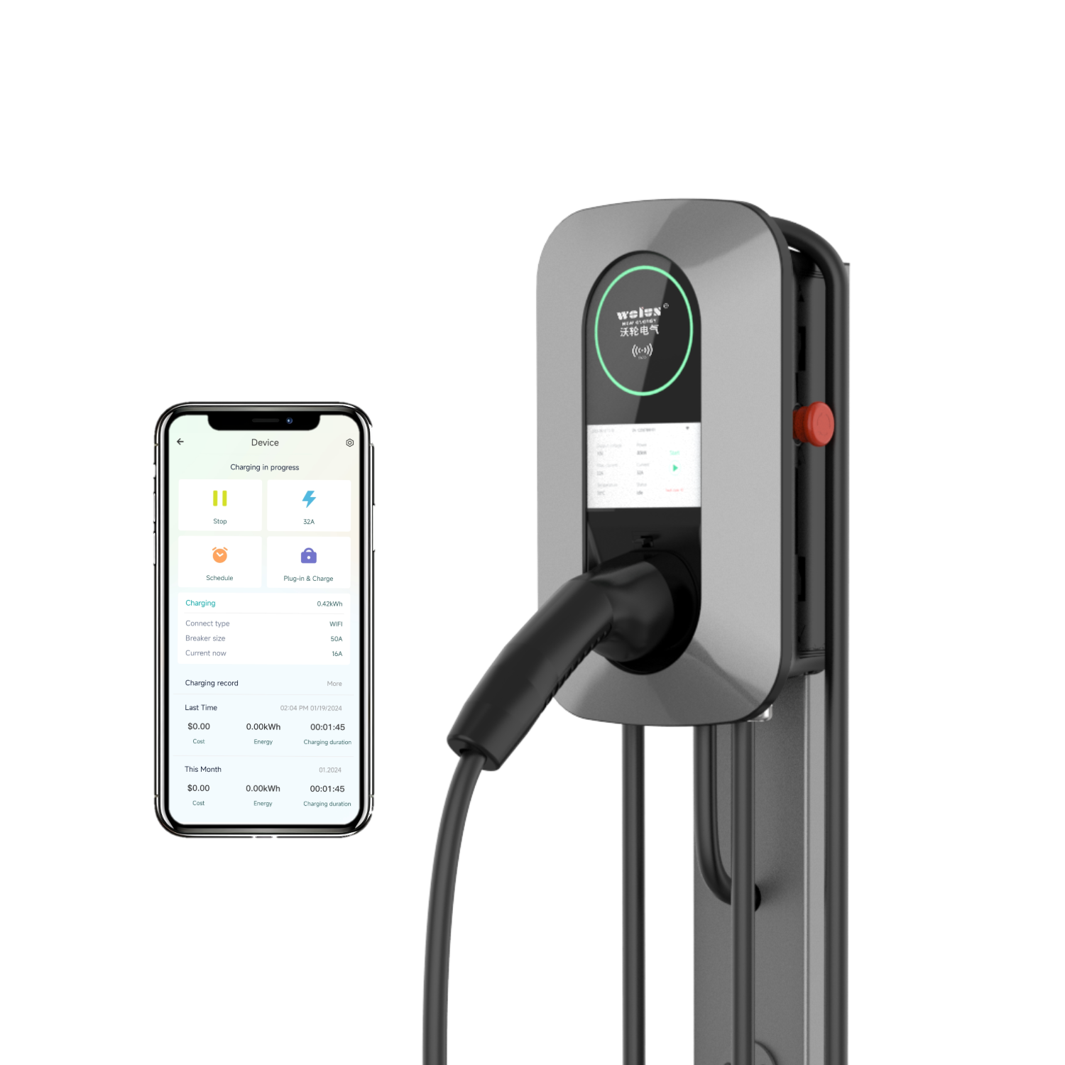 Home Ev Charger - Estación de Carga Doméstica de CA