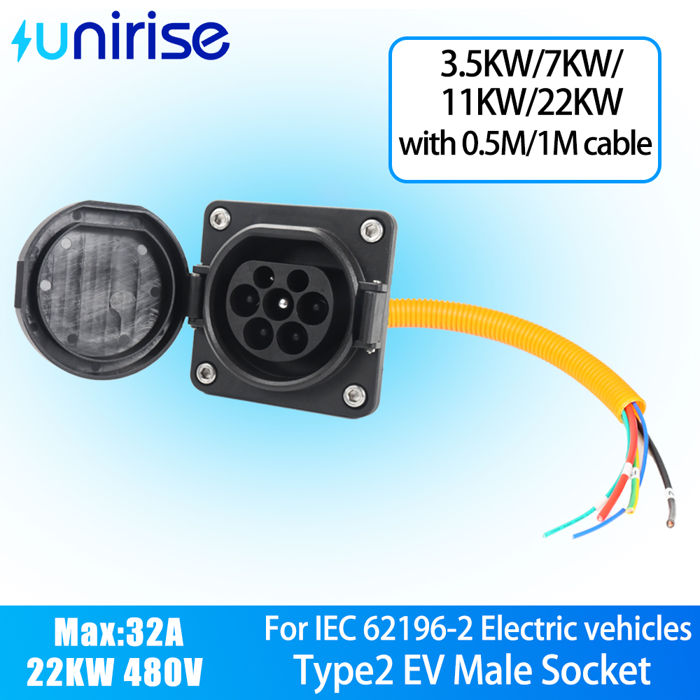 Ev Charging Cable - Enchufe para coche eléctrico Unirise Tipo