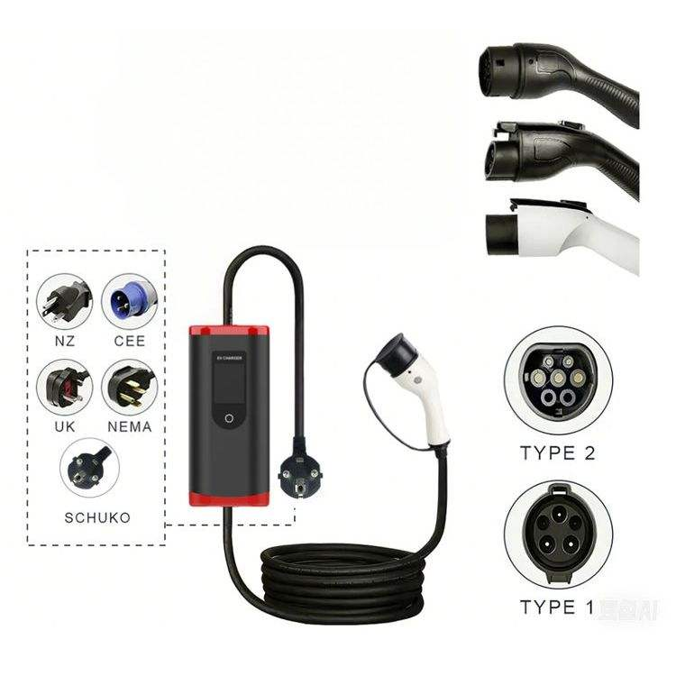 Cargador portátil para vehícul - Type 2 Charger reseña y precio