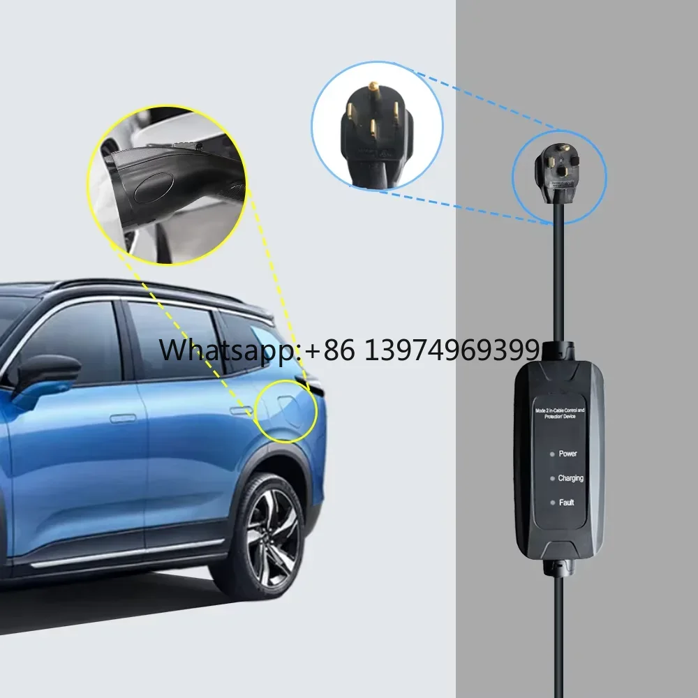 Estación de Carga Portátil de  - Portable Ev Charger reseña y precio
