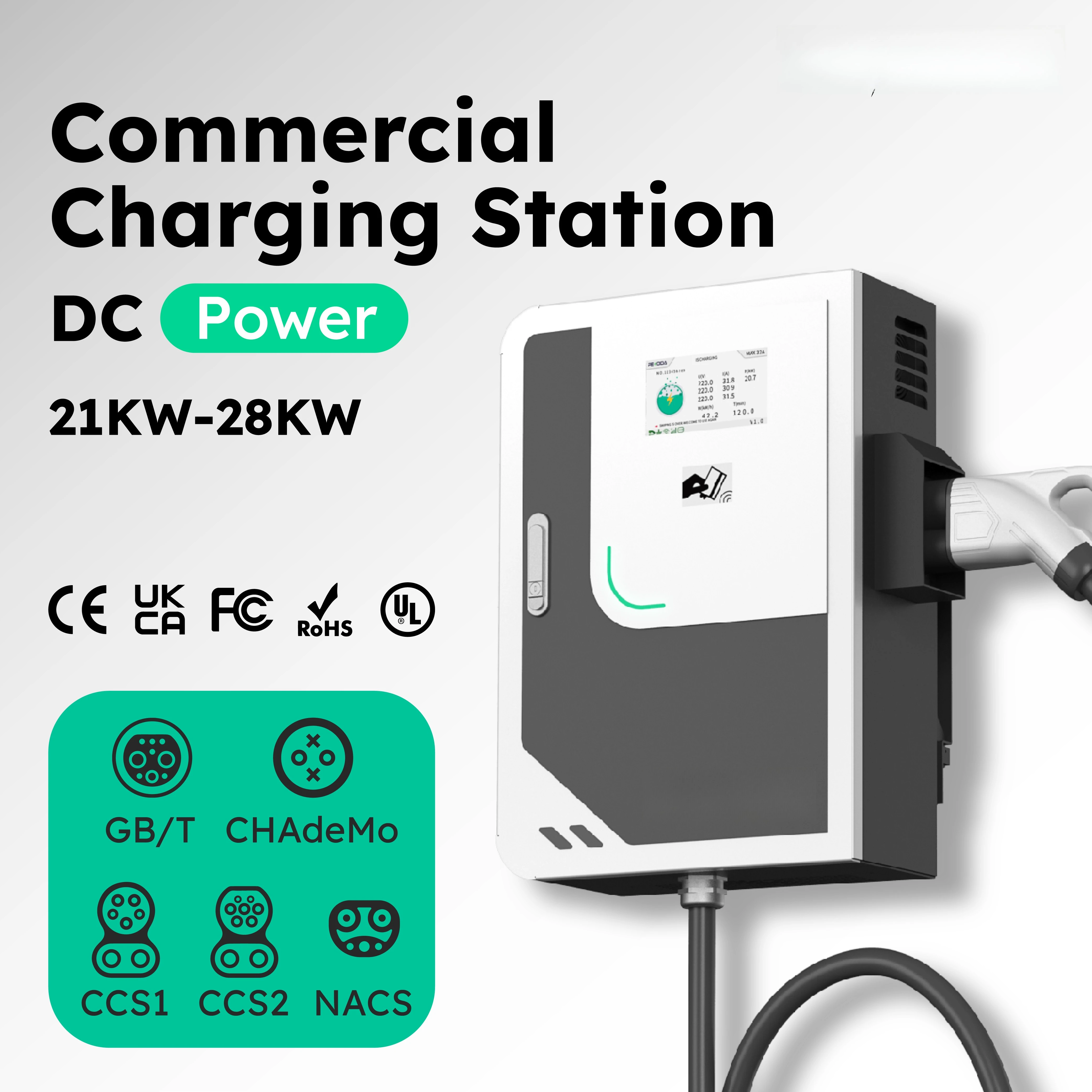 Penoda DC Wallbox, cargador de - Dc Fast Charger 30Kw Wallbox Commercial reseña y precio