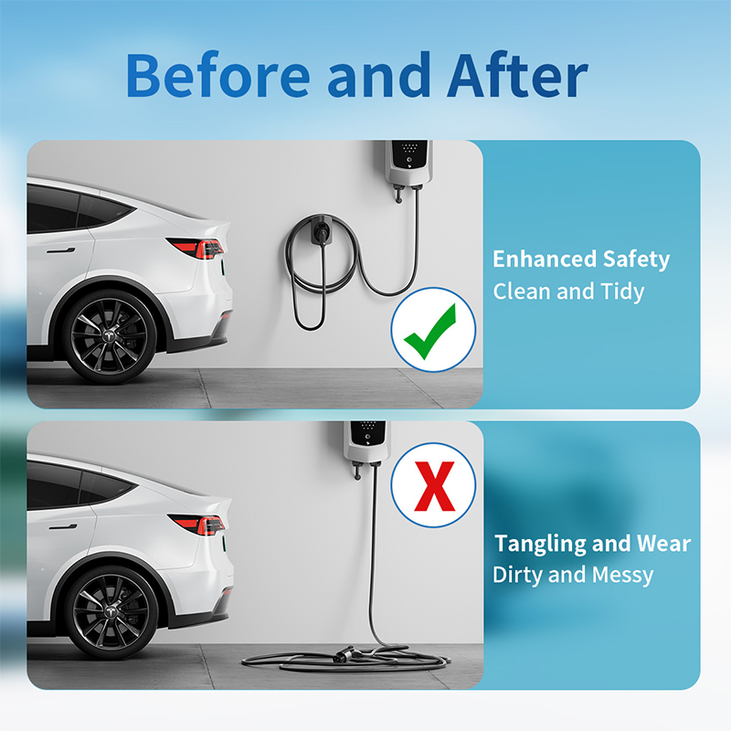 Soporte para cable de carga de - Ev Charging Cable reseña y precio