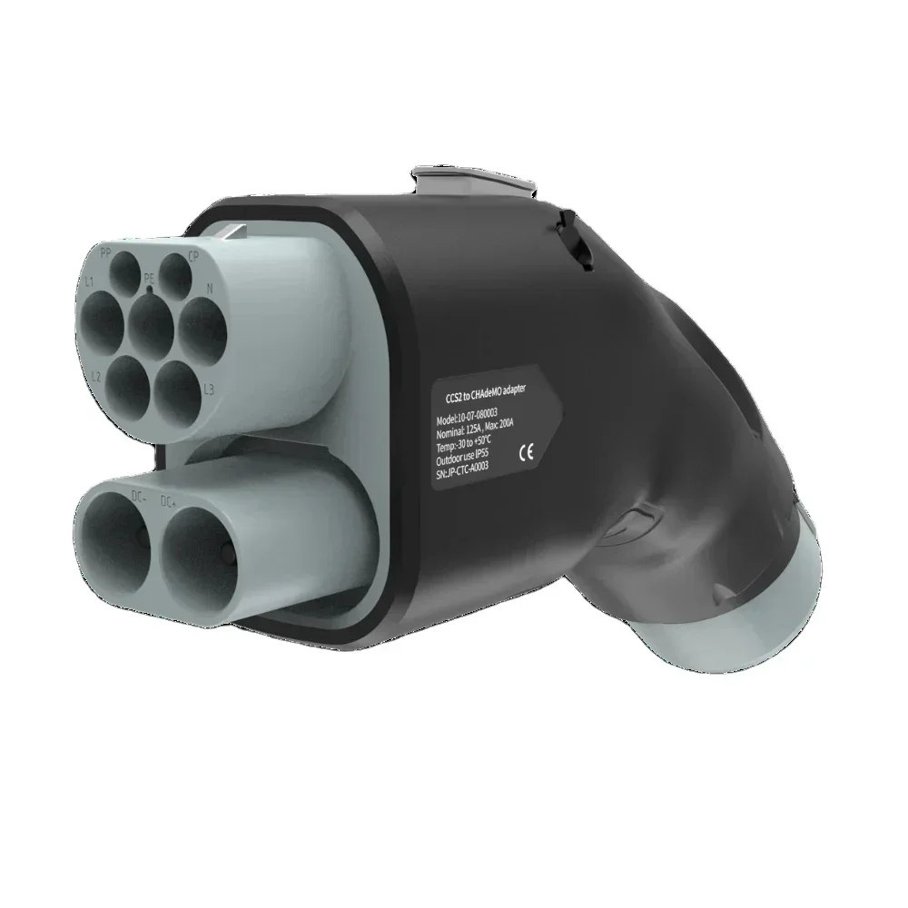 Nuevo Adaptador CCS2 a CHAdeMO - Ev Charger Adapter reseña y precio