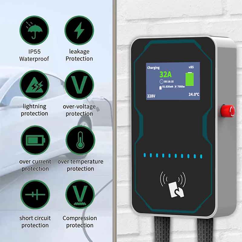 Cargador de Pared WUFEN EVSE p - Wallbox Ev reseña y precio